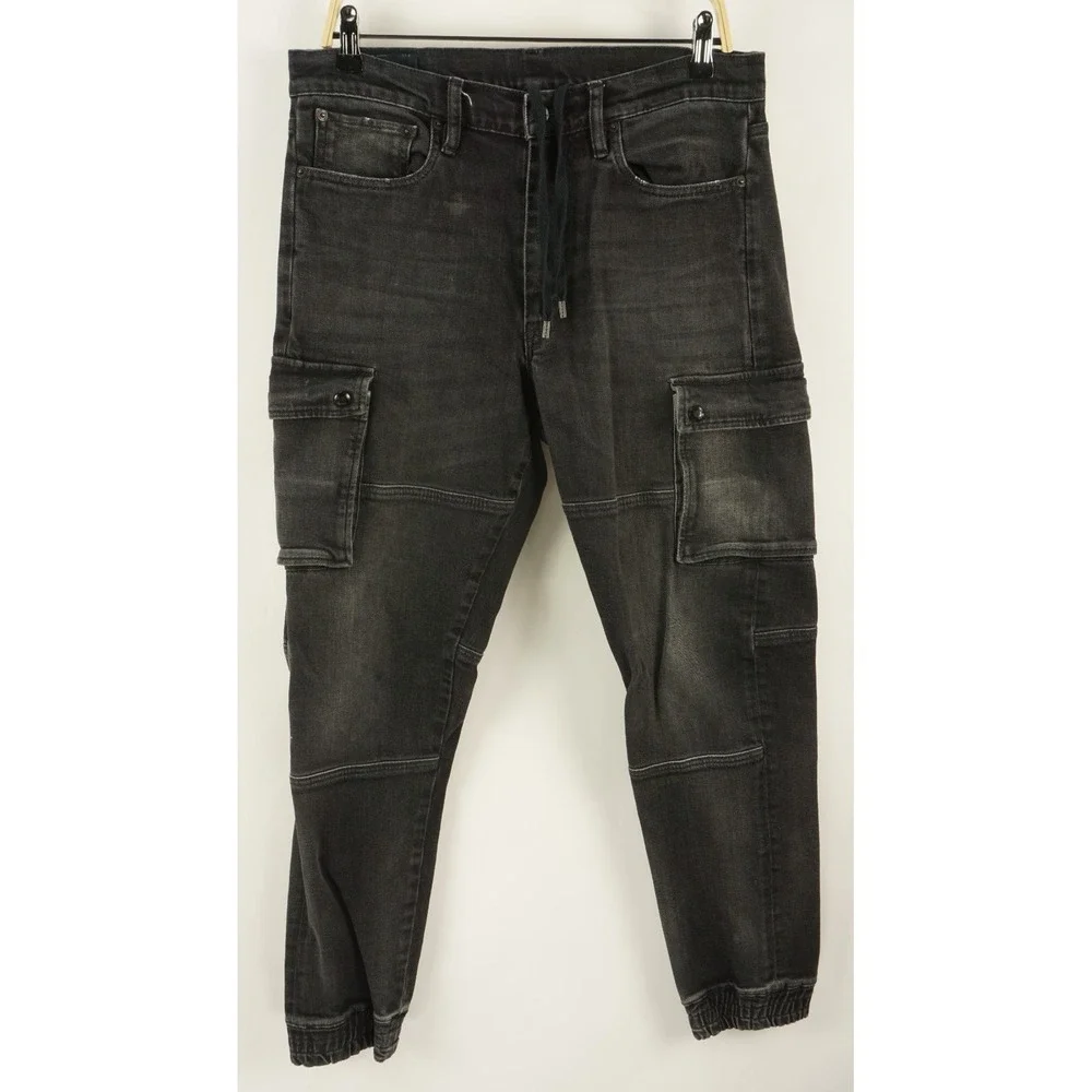 Prototype Polo Ralph Lauren Cargo Jogger Swift Stretch Pants Men's 32 x 32 Black
